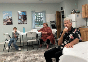 Karaoke at the community center