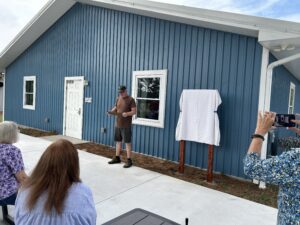 Plaque dedication